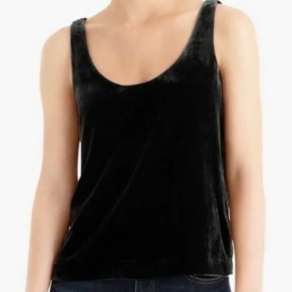 J. Crew Velvet Tank Top Camisole